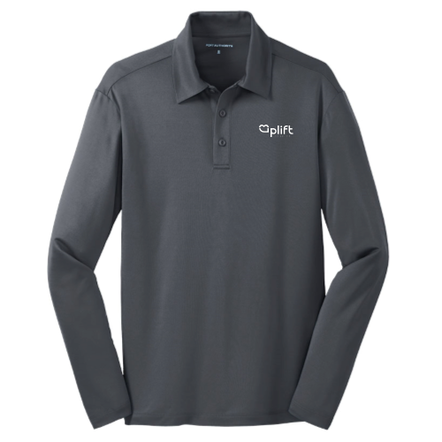 Uplift - Port Authority Silk Touch Performance Long Sleeve Polo v1