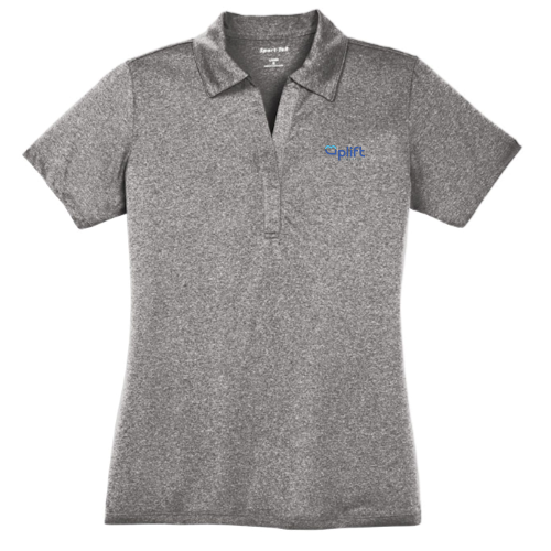 Uplift - Sport-Tek Ladies Heather Contender Polo v1