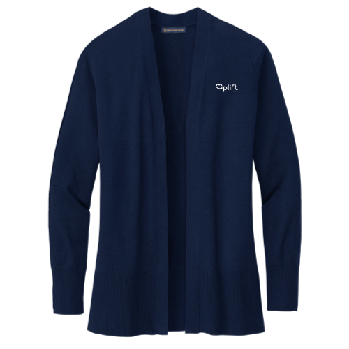 Uplift - Brooks Brothers Women's Cotton Stretch Long Cardigan Sweater v2