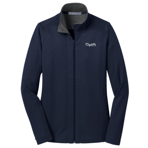 Uplift - Port Authority Ladies Heavyweight Vertical Texture Full-Zip Jacket v2