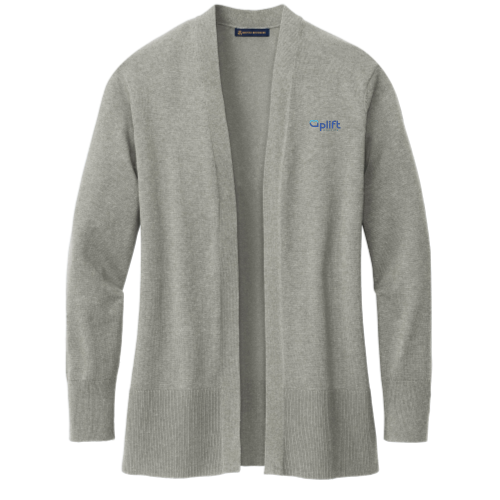 Uplift - Brooks Brothers Women's Cotton Stretch Long Cardigan Sweater v1