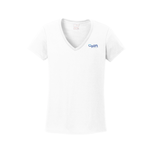 Uplift - Gildan Ladies Heavy Cotton 100% Cotton V-Neck T-Shirt