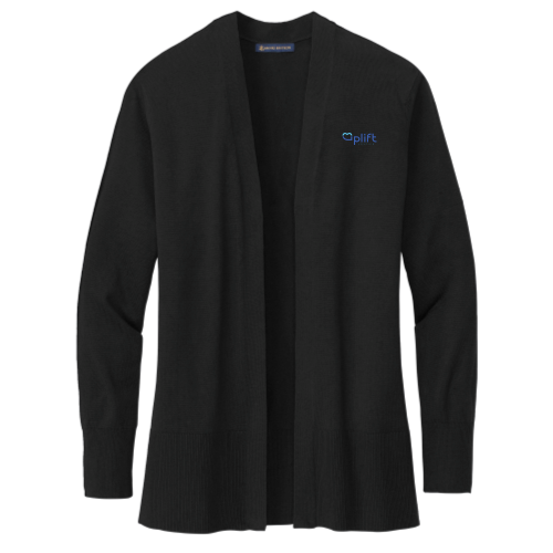 Uplift - Brooks Brothers Women's Cotton Stretch Long Cardigan Sweater v1