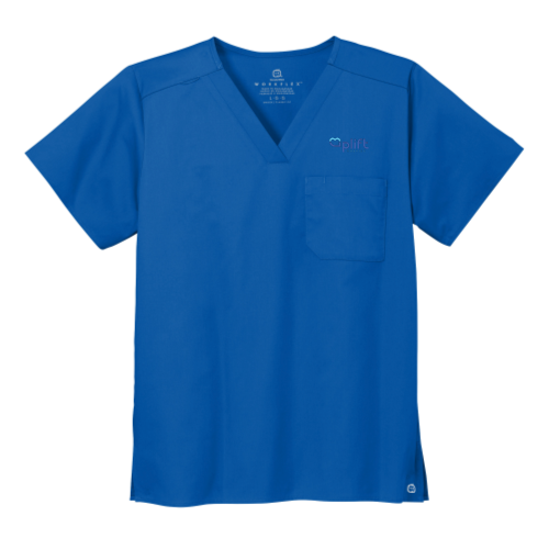 Uplift - WonderWink Unisex WorkFlex Chest Pocket V