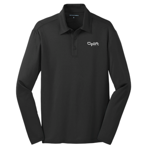 Uplift - Port Authority Silk Touch Performance Long Sleeve Polo v1