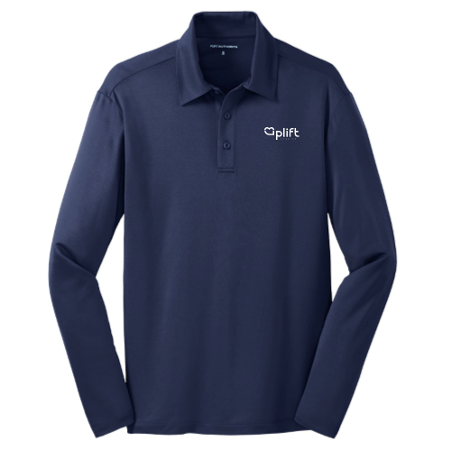 Uplift - Port Authority Silk Touch Performance Long Sleeve Polo v1