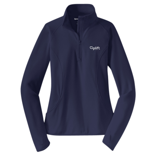 Uplift - Sport-Tek Ladies Sport-Wick Stretch 1/2-Zip Pullover v2