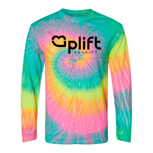 Uplift - Port & Company Essential Tie-Dye Long Sleeve Tee