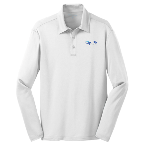 Uplift - Port Authority Silk Touch Performance Long Sleeve Polo v2
