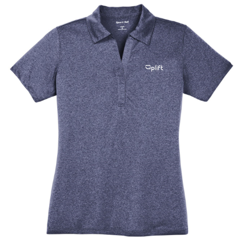 Uplift - Sport-Tek Ladies Heather Contender Polo v2