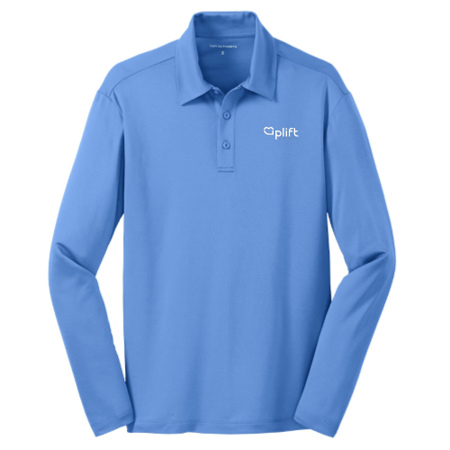 Uplift - Port Authority Silk Touch Performance Long Sleeve Polo v1